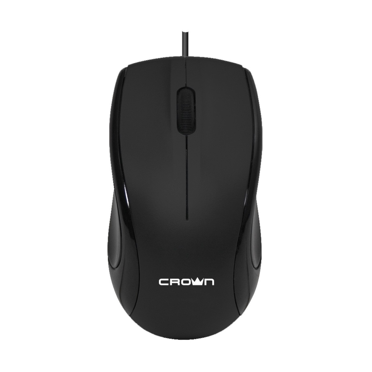 Mouse CrownMicro CMM-31 (3button, 1000dpi, Black, USB)