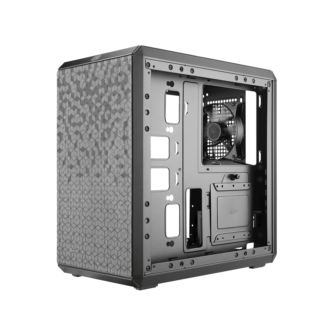 Корпус MidiTower Coolermaster MasterBox Q300L w/o black (MidiATX)