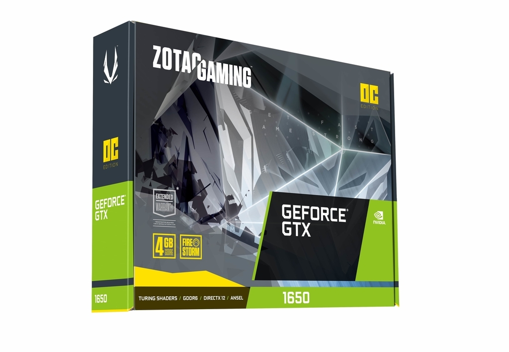 Տեսաքարտ 4GB Zotac GeForce GTX1650 Gaming (12000MHz, GDDR6, 128bit, HDMI/3xDP)
