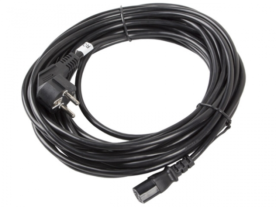 Cable LANBERG CA-C13C-11CC-0100-BK POWER SUPPLY CEE 7/7->IEC 320 C13 10M VDE BLACK
