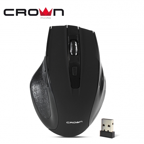 Wireless mouse CrownMicro CMM-935W (USB, Black)