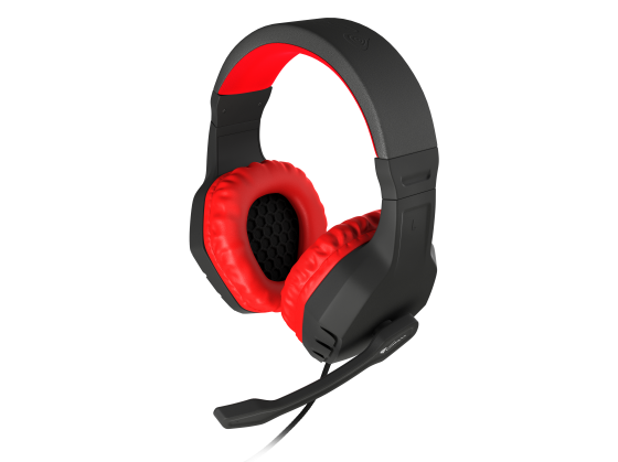 Headphones with Microphone Genesis NSG-0900 ARGON 200 RED, Gaming (2xMini-Jack)