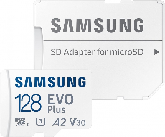 Հիշողության Micro SD Samsung EVO Plus 128GB MB-MC128KA/EU (Class 10)