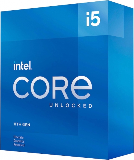 Процессор Intel Core i5 11600KF (3.9GHz, 12Mb, 8GT/s, S1200, TRAY)