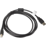 Cable LANBERG CA-USBA-11CC-0050-BK USB 2.0 AM-BM FERRYT BLACK 5M