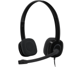 Headset with microphone Logitech H151 (3.5mm, Black)