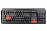 Keyboard A4 X7-G300 Gaming (Black, PS/2)