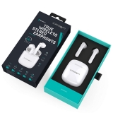 Անլար ականջակալ խոսափողով CrownMicro CMTWS-5002 (Bluetooth 5.0, White)