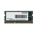 RAM  SODIMM 8GB DDR3 PATRIOT PSD38G1600L2S SL (1600MHz, 1.35V)