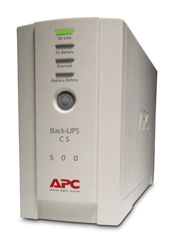 Источник бесперебойного питания APC Back-UPS BK500EI 300Вт 500ВА бежевый| BK500EI