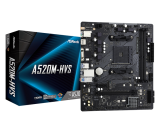 Մայրական սալիկ Asrock A520M-HVS (S-AM4, A520, VGA, DVI, HDMI, 2xPCI-E, 2DDR4, M.2, SATAIII RAID, PCI, SATA3, GbLAN)