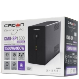ИБП UPS 1500VA CrownMicro CMU-SP1500 COMBO USB
