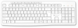 Wireless Keyboard Oklick K225W (White, Multimedia, USB)