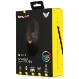 Մկնիկ CrownMicro CMGM-901, Gaming (8xButtons, 4800dpi, 1000Hz, Backlight, USB)