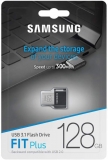  USB 128GB Samsung FIT Plus (USB 3.1, Black)