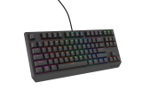 Клавиатура Genesis NKG-2076 THOR 230 TKL LITE Gaming (Mechanical, Rainbow, Black, Hot Swap, US Layout) Клавиатура Genesis NKG-2076 THOR 230 TKL LITE Gaming (Mechanical, Rainbow, Black, Hot Swap, US Layout)
