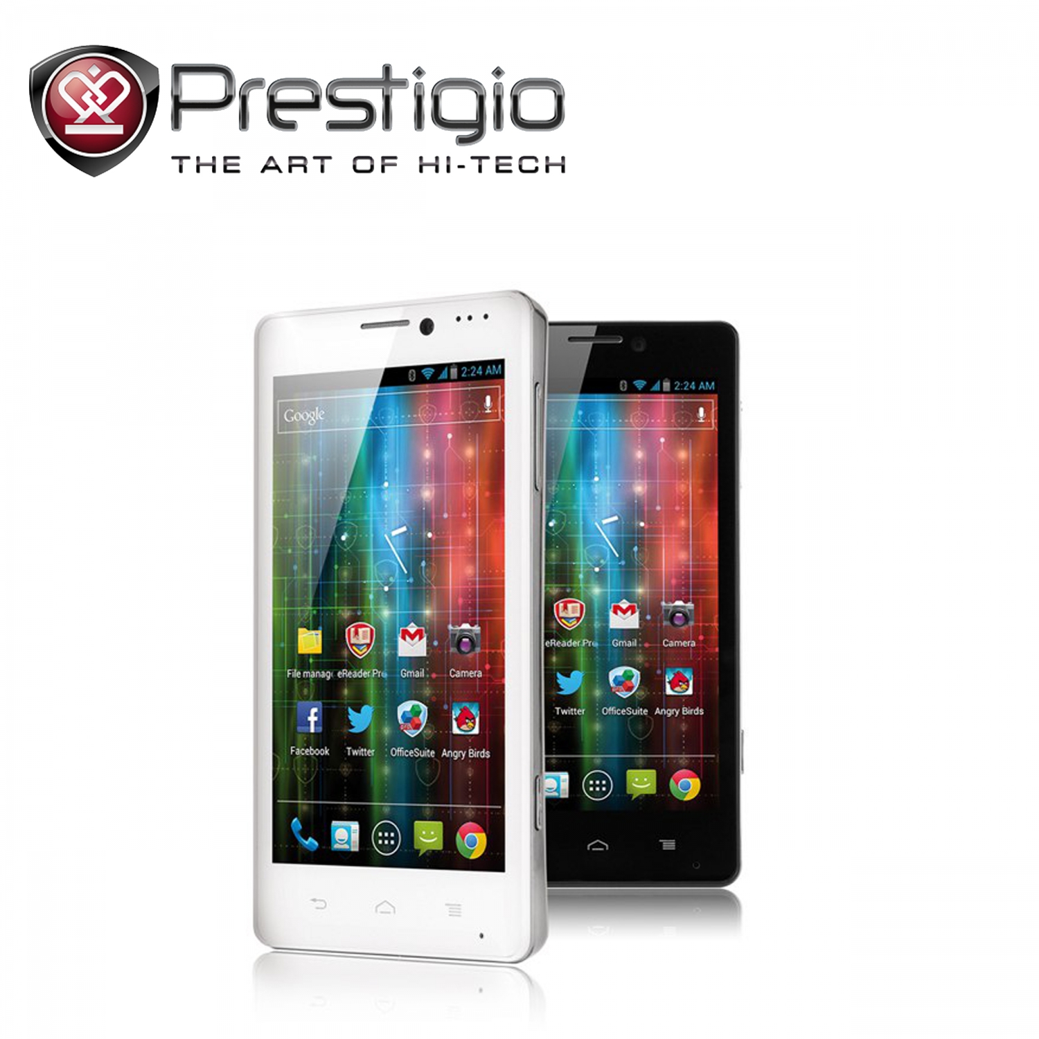 Սմարտֆոն Prestigio PAP5430 (4.3" IPS 540x960, Intel Atom Z2420 -1.2 GHz, UMTS+GSM, 1GB RAM, 4GB, Wi-Fi, BT2.1, FM Radio, Camera 8MP/0.3MP, Android 4.0) Սմարտֆոն Prestigio PAP5430 (4.3