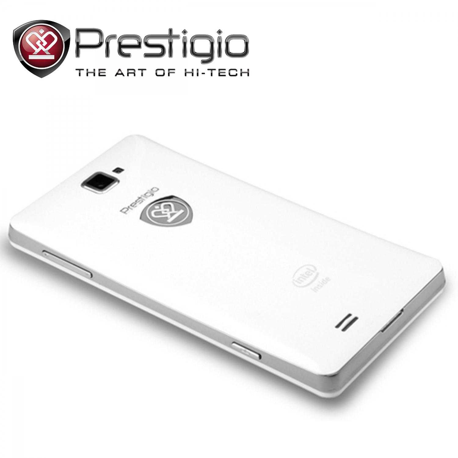 Սմարտֆոն Prestigio PAP5430_W (4.3" IPS 540x960, Intel Atom Z2420 -1.2 GHz, UMTS+GSM, 1GB RAM, 4GB, Wi-Fi, BT2.1, FM Radio, Camera 8MP/0.3M, Android 4.0) Սմարտֆոն Prestigio PAP5430_W (4.3