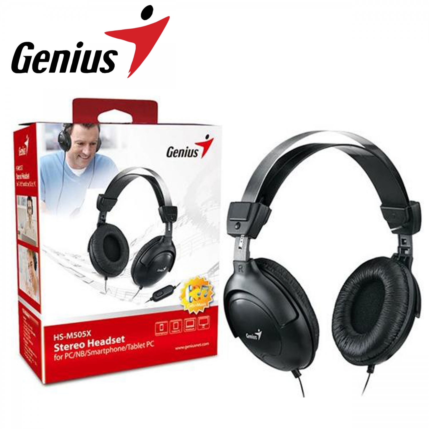 Ականջակալ խոսափողով Genius HS-M505X Ականջակալ խոսափողով Genius HS-M505X