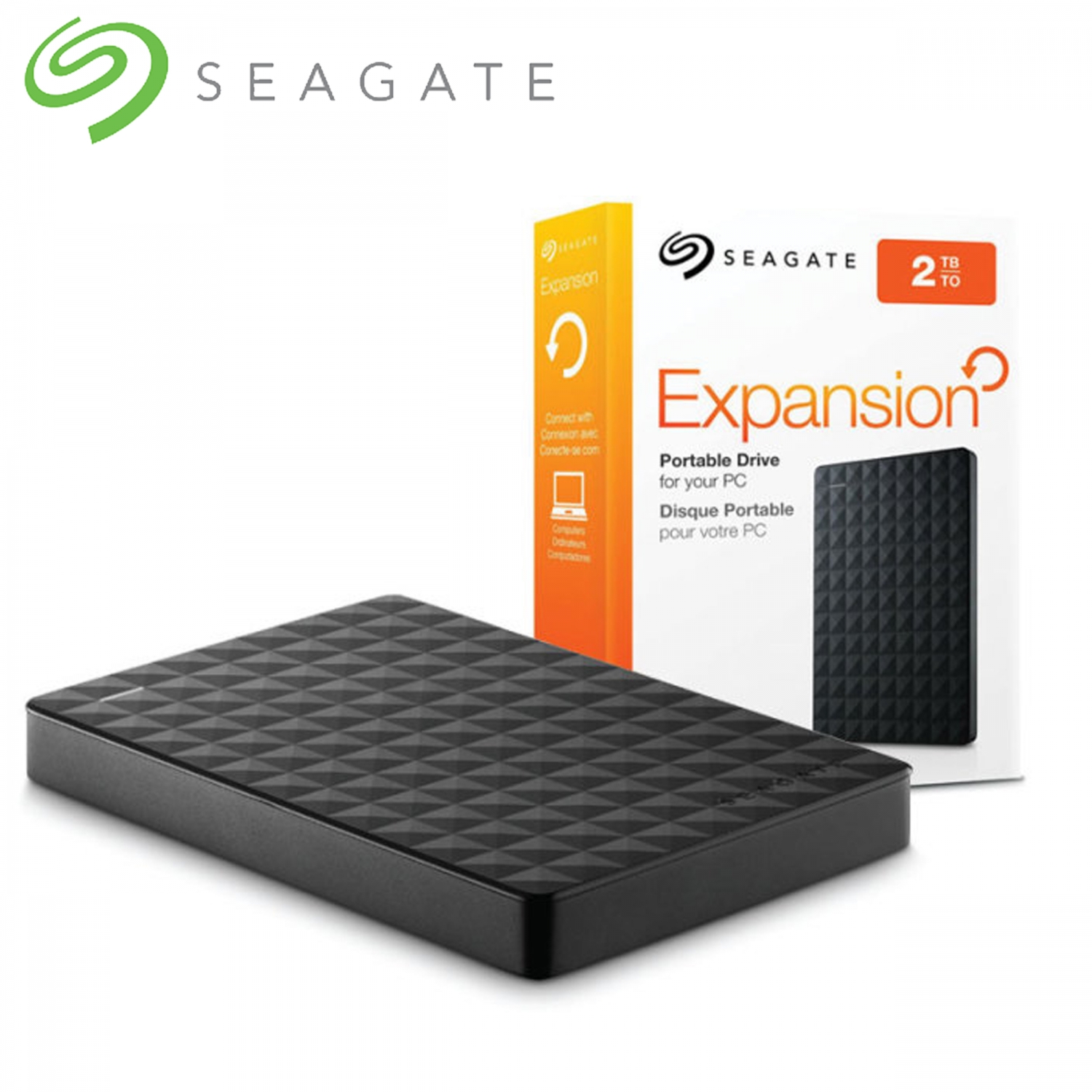 Արտաքին կոշտ սկավառակ 2TB Seagate Expansion STEA2000400 (2.5", USB 3.0) Արտաքին կոշտ սկավառակ 2TB Seagate Expansion STEA2000400 (2.5