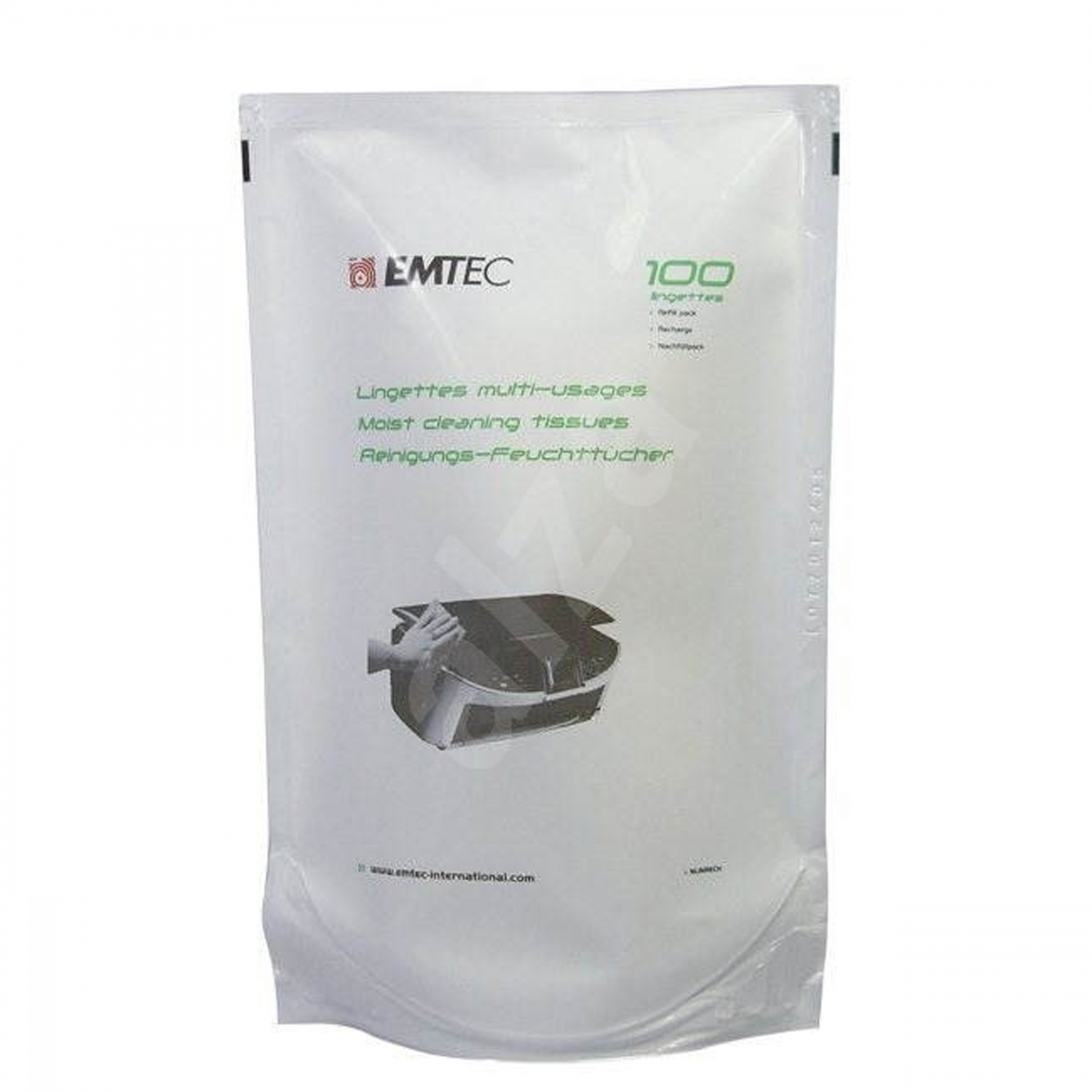Մաքրող Անձեռոցիկներ EMTEC EKNLINRECH Refill pack (100pcs) Մաքրող Անձեռոցիկներ EMTEC EKNLINRECH Refill pack (100pcs)
