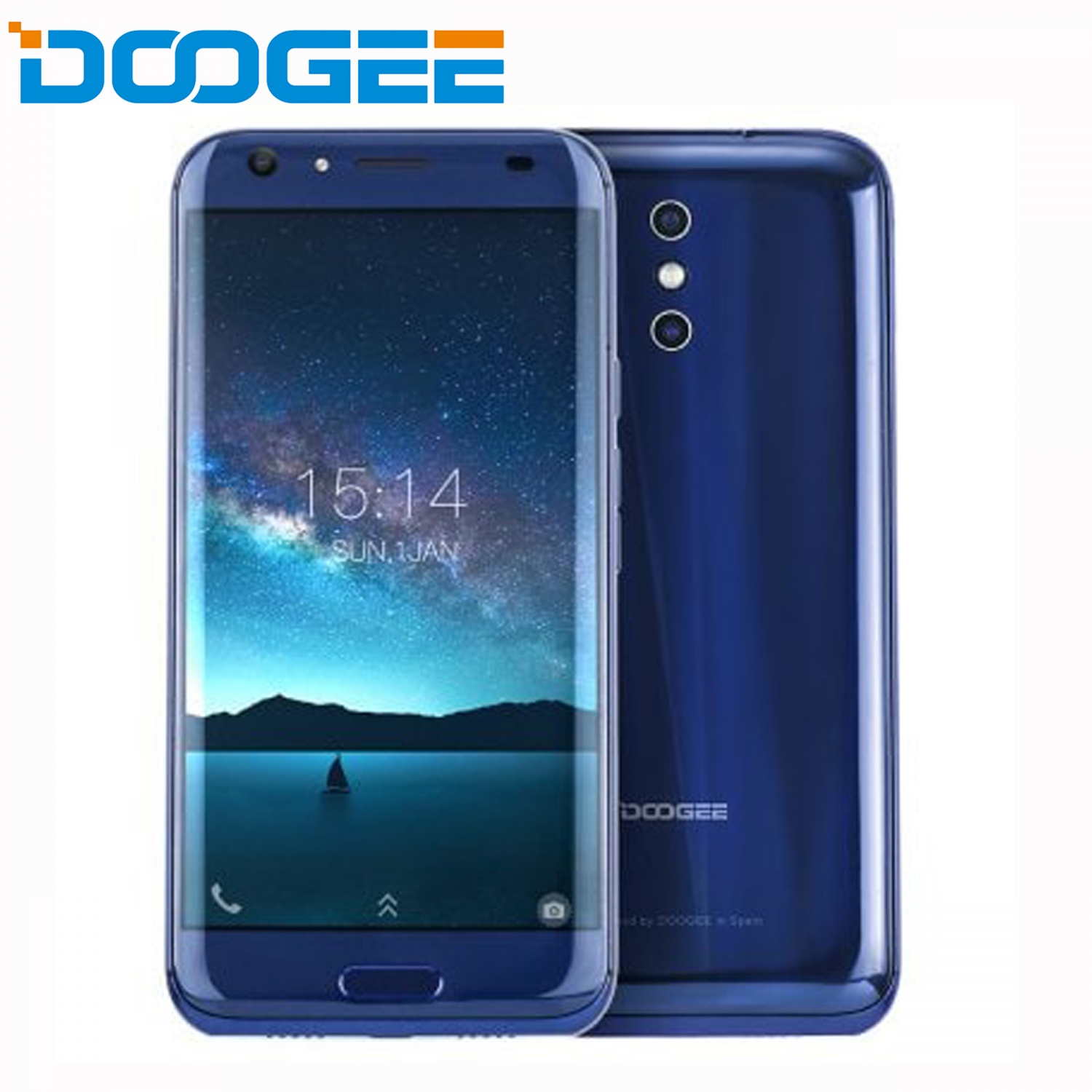 Սմարթֆոն Doogee BL5000 Blue (5.5" IPS 1920x1080 FullHD, MediaTek MT6750 OctaCore-1.5GHz, 4GB RAM, 64GB, Wi-Fi, BT 4.0, LTE, DualSim, Camera 13MP/16MP, Android 7.0) Սմարթֆոն Doogee BL5000 Blue (5.5