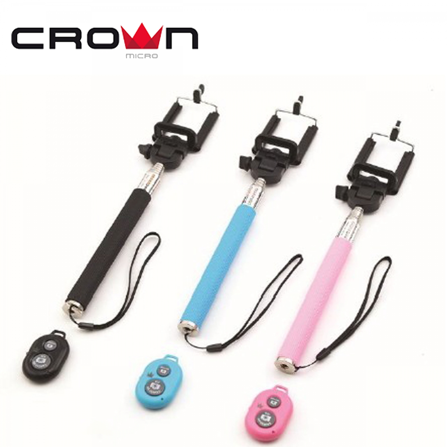 Սելֆիի փայտիկ CrownMicro CMSS-001(Bluetooth) Սելֆիի փայտիկ CrownMicro CMSS-001(Bluetooth)