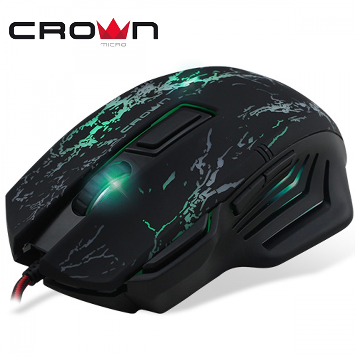 Մկնիկ CrownMicro CMXG-601 (USB, Black, Gaming) Մկնիկ CrownMicro CMXG-601 (USB, Black, Gaming)