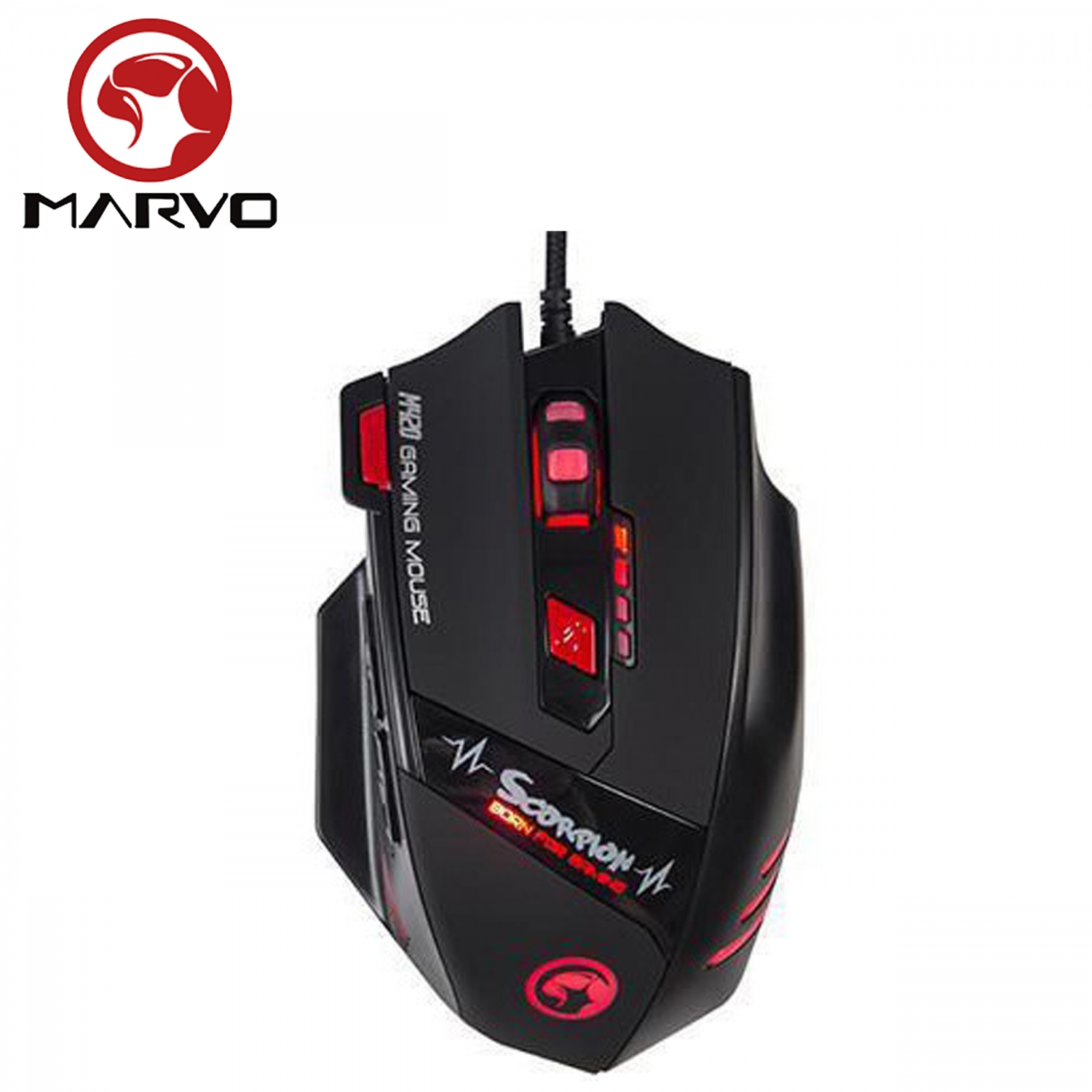 Մկնիկ Marvo M420 (USB, Black, Gaming) Մկնիկ Marvo M420 (USB, Black, Gaming)