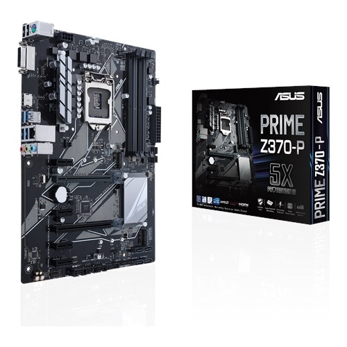 Մայր Սալիկ ASUS Prime Z370-P (ATX, S-1151, Z370, DVI/HDMI, 2xPCI-E, 4xPCI-Ex1, 4xDDR4, M.2 SATA, RAID, USB3.0, GbLan) Մայր Սալիկ ASUS Prime Z370-P (ATX, S-1151, Z370, DVI/HDMI, 2xPCI-E, 4xPCI-Ex1, 4xDDR4, M.2 SATA, RAID, USB3.0, GbLan)