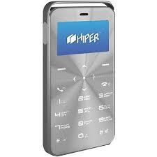 Телефон Hiper sPhone Vinyl Silver C-01SLV (1.69" TFT, 32MB RAM, 32MB, BT 3.0, Mini-SIM, MicroSD, Calculator, Calendar, Alarm, FM Radio) Телефон Hiper sPhone Vinyl Silver C-01SLV (1.69