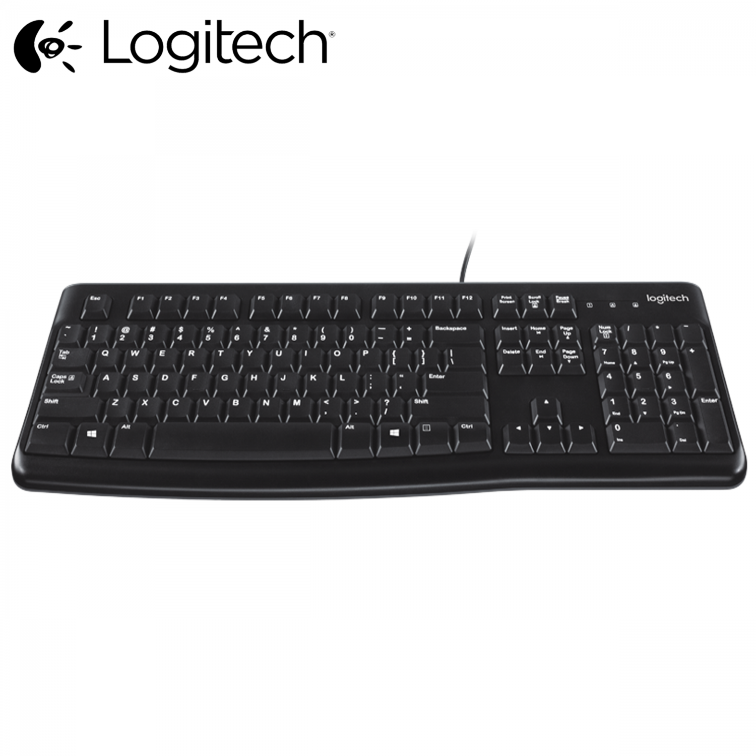 Ստեղնաշար Logitech K120 (USB, ENG/RUS, սև) Ստեղնաշար Logitech K120 (USB, ENG/RUS, սև)