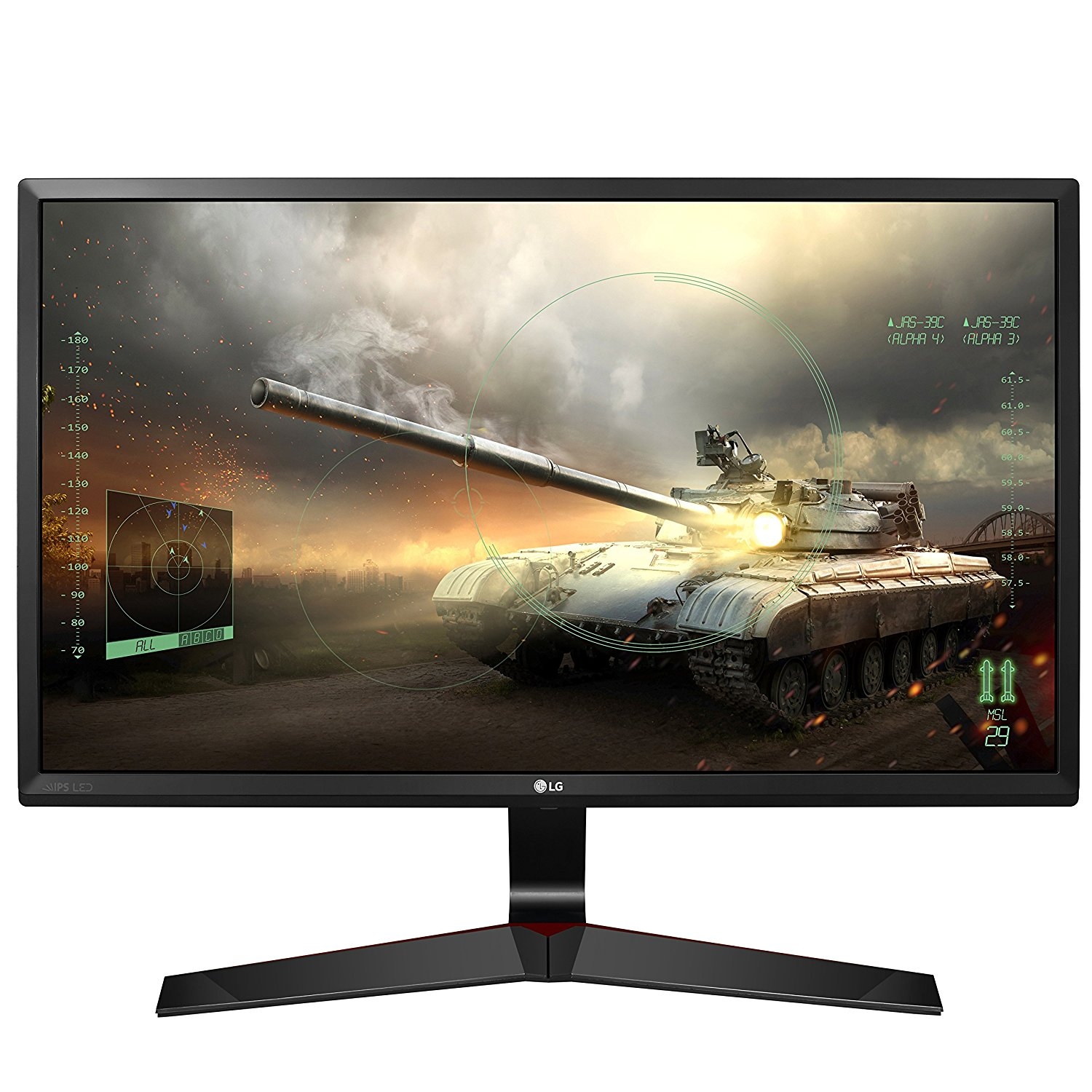 Մոնիտոր LED 27" LG Flatron 27MP59G-P (IPS, 1920x1080, AMD FreeSync™, 8000000:1, 1ms, VGA/HDMI/DP) Մոնիտոր LED 27