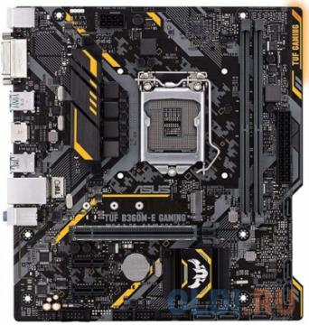 Մայր Սալիկ ASUS TUF B360M-E GAMING (microATX, S-1151, B360, DVI/HDMI, PCI-E, 2xPCI-x1, 2xDDR4, SATA-III RAID, M.2 SATA, USB 3.1, USB Type A, GbLAN) Մայր Սալիկ ASUS TUF B360M-E GAMING (microATX, S-1151, B360, DVI/HDMI, PCI-E, 2xPCI-x1, 2xDDR4, SATA-III RAID, M.2 SATA, USB 3.1, USB Type A, GbLAN)
