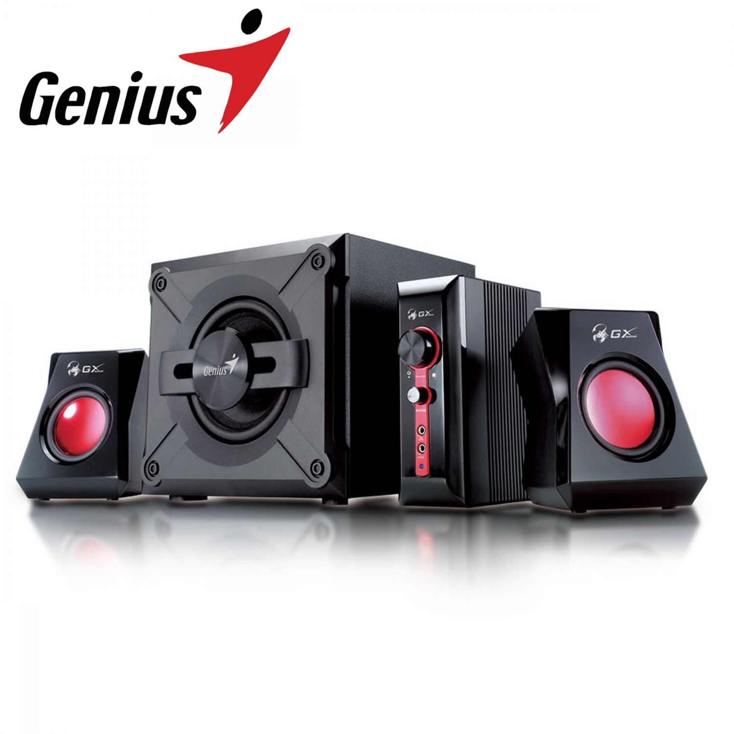Բարձրախոսներ Genius SW-G2.1 1250 (2.1, Sat. 2x9W, Sub. 1x20W) Բարձրախոսներ Genius SW-G2.1 1250 (2.1, Sat. 2x9W, Sub. 1x20W)