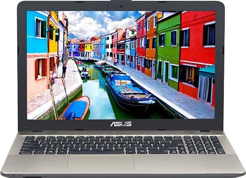 Նոութբուք ASUS VivoBook X541NC-GQ010 (15.6"/Dual Core N3350 1.1GHz-2.4GHz/4GB/500GB/2GB GeForce 810M/DVD-RW/USB3.0/BT/DOS/Black-Champagne/Kb EN-RU) Նոութբուք ASUS VivoBook X541NC-GQ010 (15.6