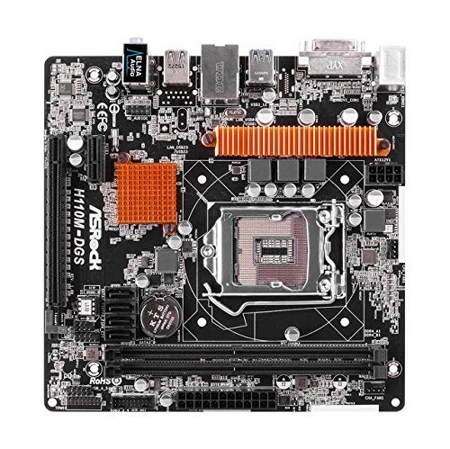 Մայր Սալիկ AsRock H110M-DGS/M/ASRK (microATX, S-1151, iH110, DVI, PCI-E, PCI-Ex1, 2DDR4, USB 3.0, GbLan) Մայր Սալիկ AsRock H110M-DGS/M/ASRK (microATX, S-1151, iH110, DVI, PCI-E, PCI-Ex1, 2DDR4, USB 3.0, GbLan)