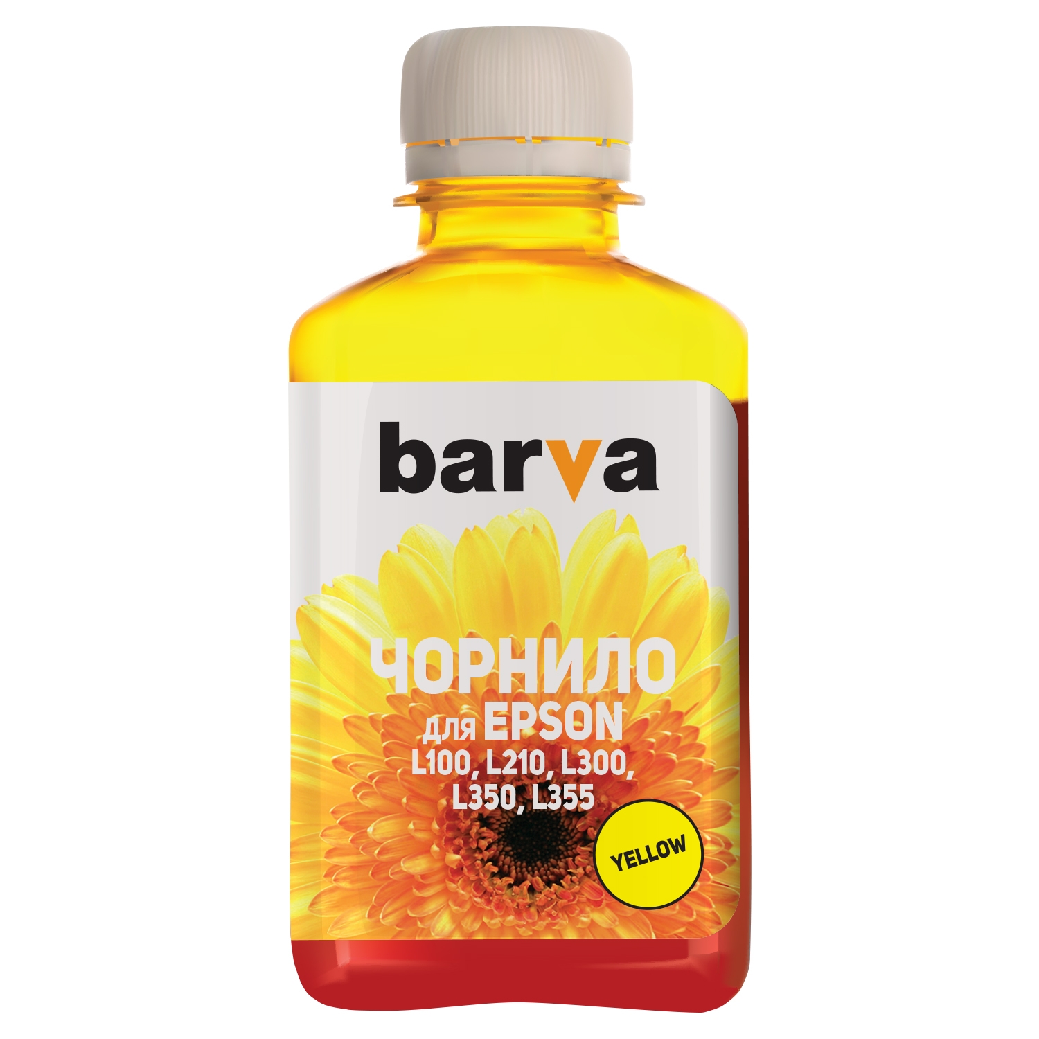 Թանաք Barva L100-405 Epson L100, L200, L300 (Yellow, 180gr) Թանաք Barva L100-405 Epson L100, L200, L300 (Yellow, 180gr)