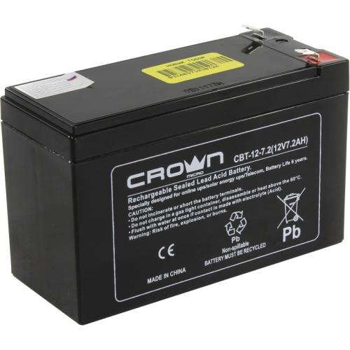 Մարտկոց CrownMicro CBT-12-7.2 (12V, 7.2AH) Մարտկոց CrownMicro CBT-12-7.2 (12V, 7.2AH)