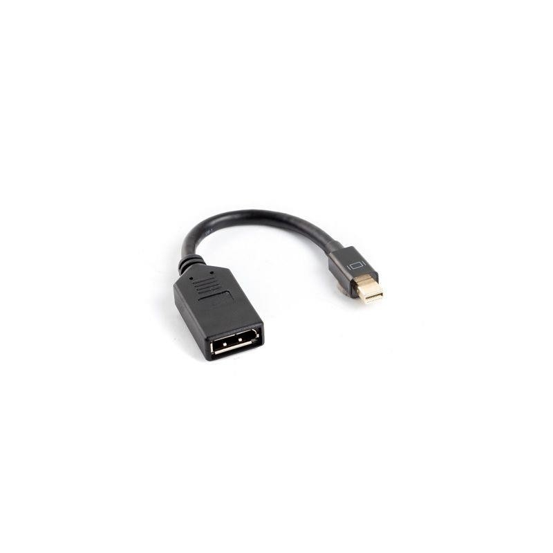 Փոխարկիչ Lanberg AD-0003-BK (Mini DP (M) - DP (F), 10cm cable) Փոխարկիչ Lanberg AD-0003-BK (Mini DP (M) - DP (F), 10cm cable)