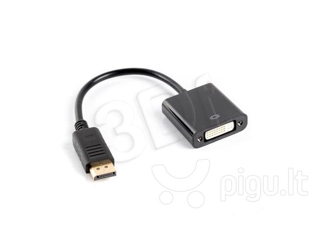 Փոխարկիչ Lanberg AD-0007-BK (DP (M) - DVI-D (F) 24+5 Dual Link, 10cm cable) Փոխարկիչ Lanberg AD-0007-BK (DP (M) - DVI-D (F) 24+5 Dual Link, 10cm cable)