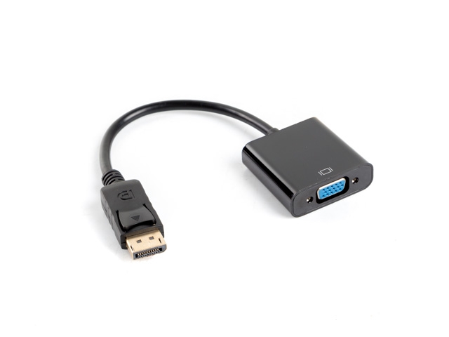 Փոխարկիչ Lanberg AD-0002-BK (DP (M) - VGA (F), 10cm cable) Փոխարկիչ Lanberg AD-0002-BK (DP (M) - VGA (F), 10cm cable)
