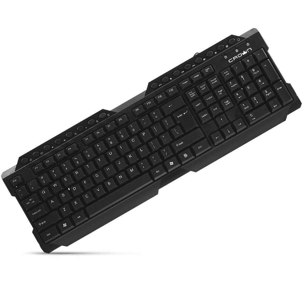 Клавиатура CrownMicro CMK-158T, Multimedia (USB) Клавиатура CrownMicro CMK-158T, Multimedia (USB)