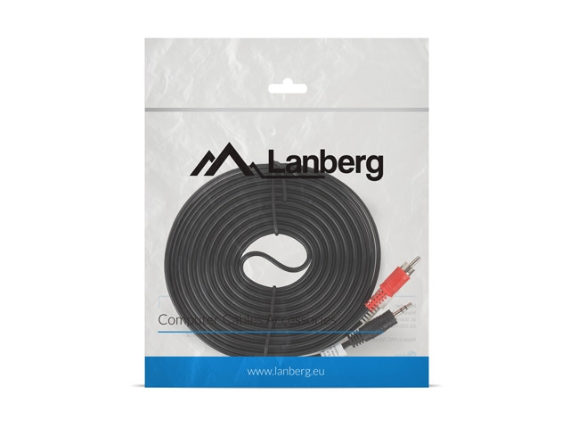 CA USBM 10CC 0003 BK LANBERG   Cable | USB 2.0; USB A plug,USB B micro