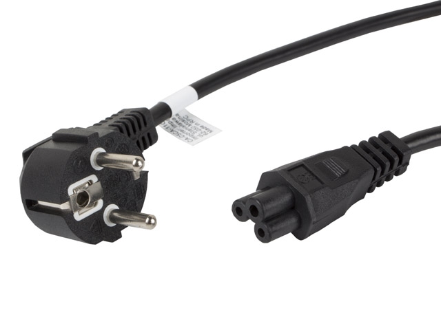 Кабель LANBERG CA-C5CA-11CC-0018-BK POWER CORD LAPTOP (MIKI) IEC 320 C5 1.8M VDE BLACK Кабель LANBERG CA-C5CA-11CC-0018-BK POWER CORD LAPTOP (MIKI) IEC 320 C5 1.8M VDE BLACK