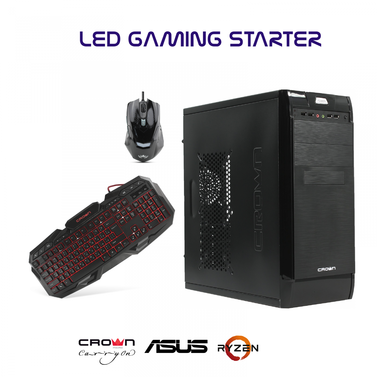 PC LED GAMING STARTER PC LED GAMING STARTER