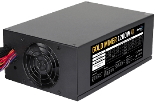 Սնուցման սարք 1200W Aerocool GOLD MINER 80+ Gold (ATX) Սնուցման սարք 1200W Aerocool GOLD MINER 80+ Gold (ATX)