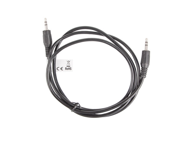 Մալուխ  LANBERG CA-MJMJ-10CC-0012-BK MINIJACK 3.5MM M/M 3 PIN BLACK, 1.2M