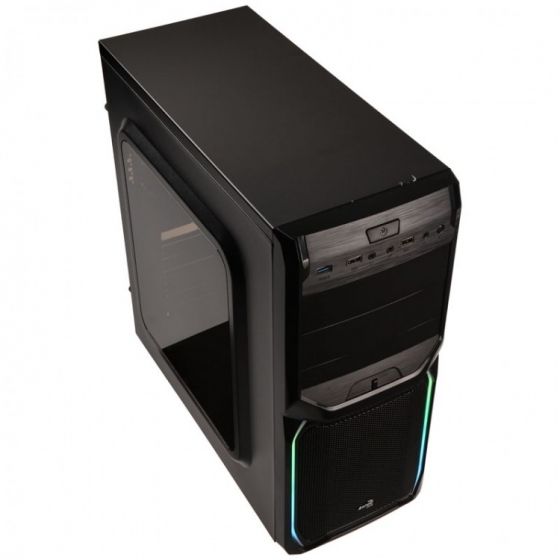 Իրան MidiTower Aerocool V3X RGB (w/o PSU, Black) Իրան MidiTower Aerocool V3X RGB (w/o PSU, Black)
