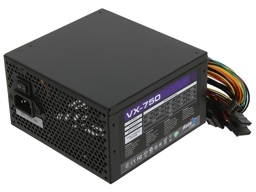 Led Computers Psu 750w Aerocool Vx 750 Plus Atx Led Computers Psu 750w Aerocool Vx 750 Plus Atx